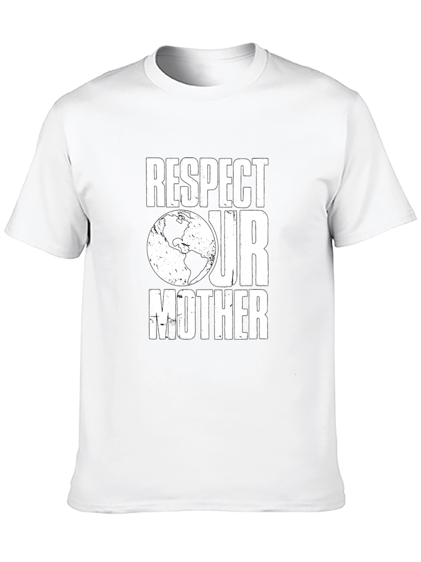 Respect Our Mother Earth T-Shirt - Environmental Awareness