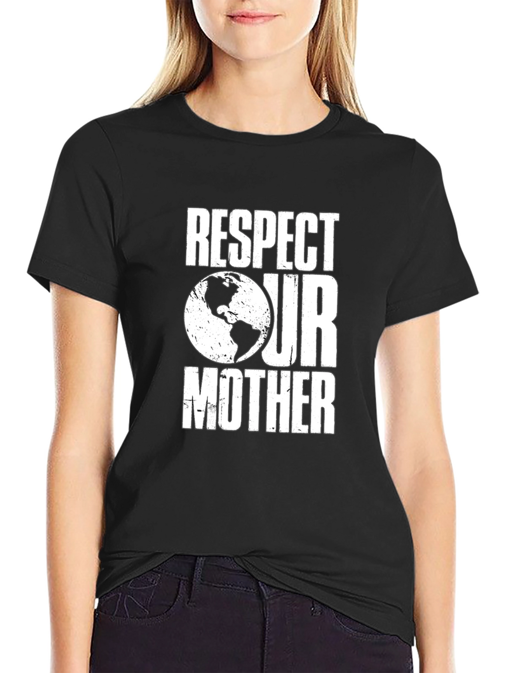 Respect Our Mother Earth T-Shirt - Environmental Awareness