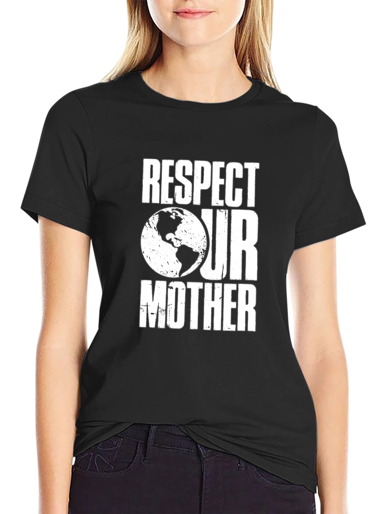 Respect Our Mother Earth T-Shirt - Environmental Awareness