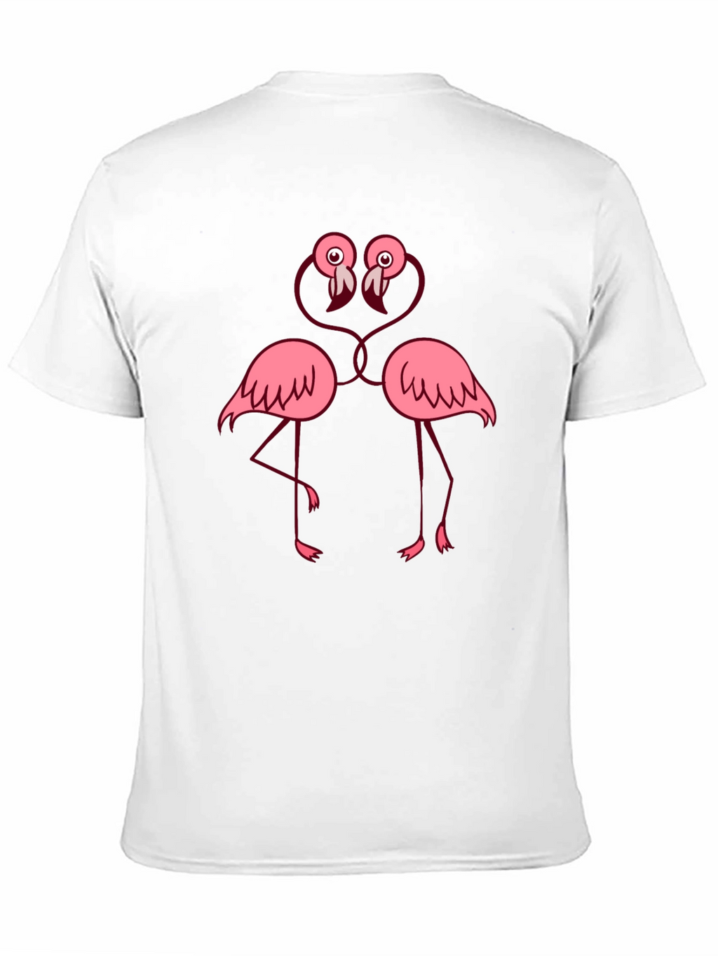Fun Flamingo Lovers T-Shirt - Black