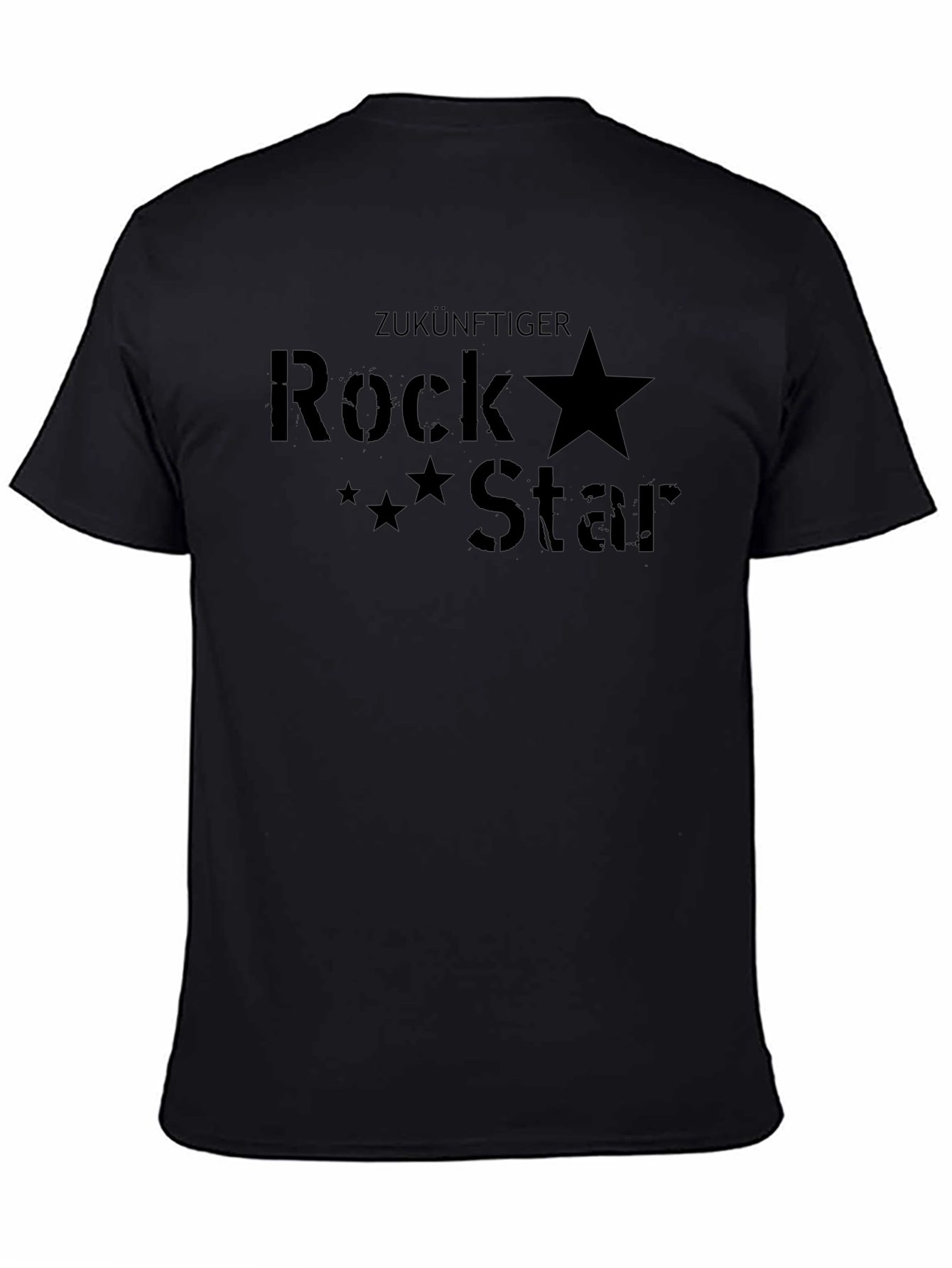 Zukunftiger Rock Star Black T-Shirt