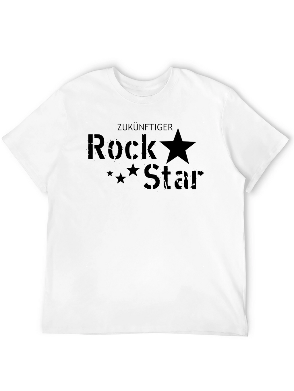 Zukunftiger Rock Star Black T-Shirt
