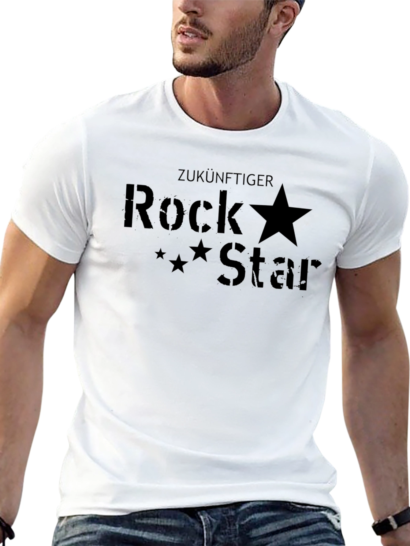 Zukunftiger Rock Star Black T-Shirt