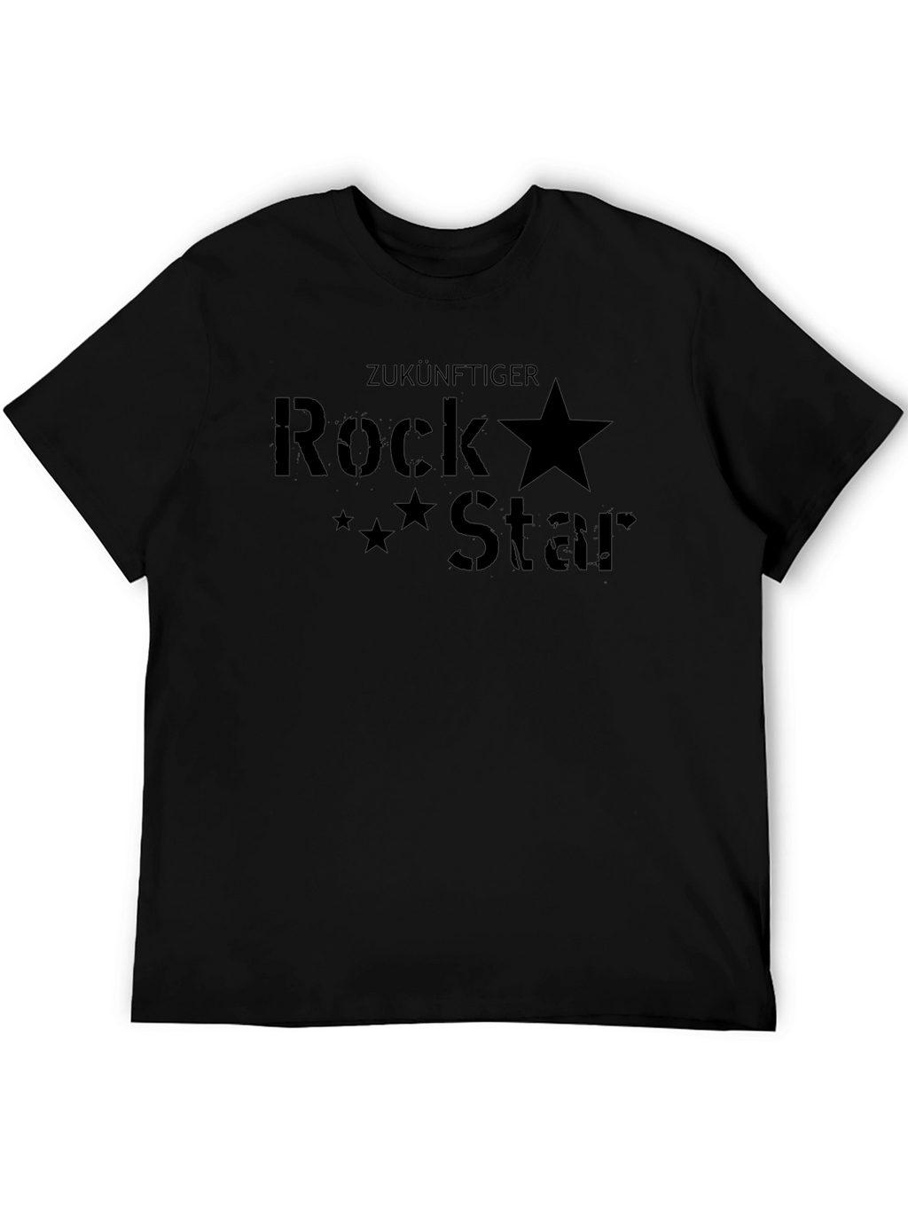 Zukunftiger Rock Star Black T-Shirt