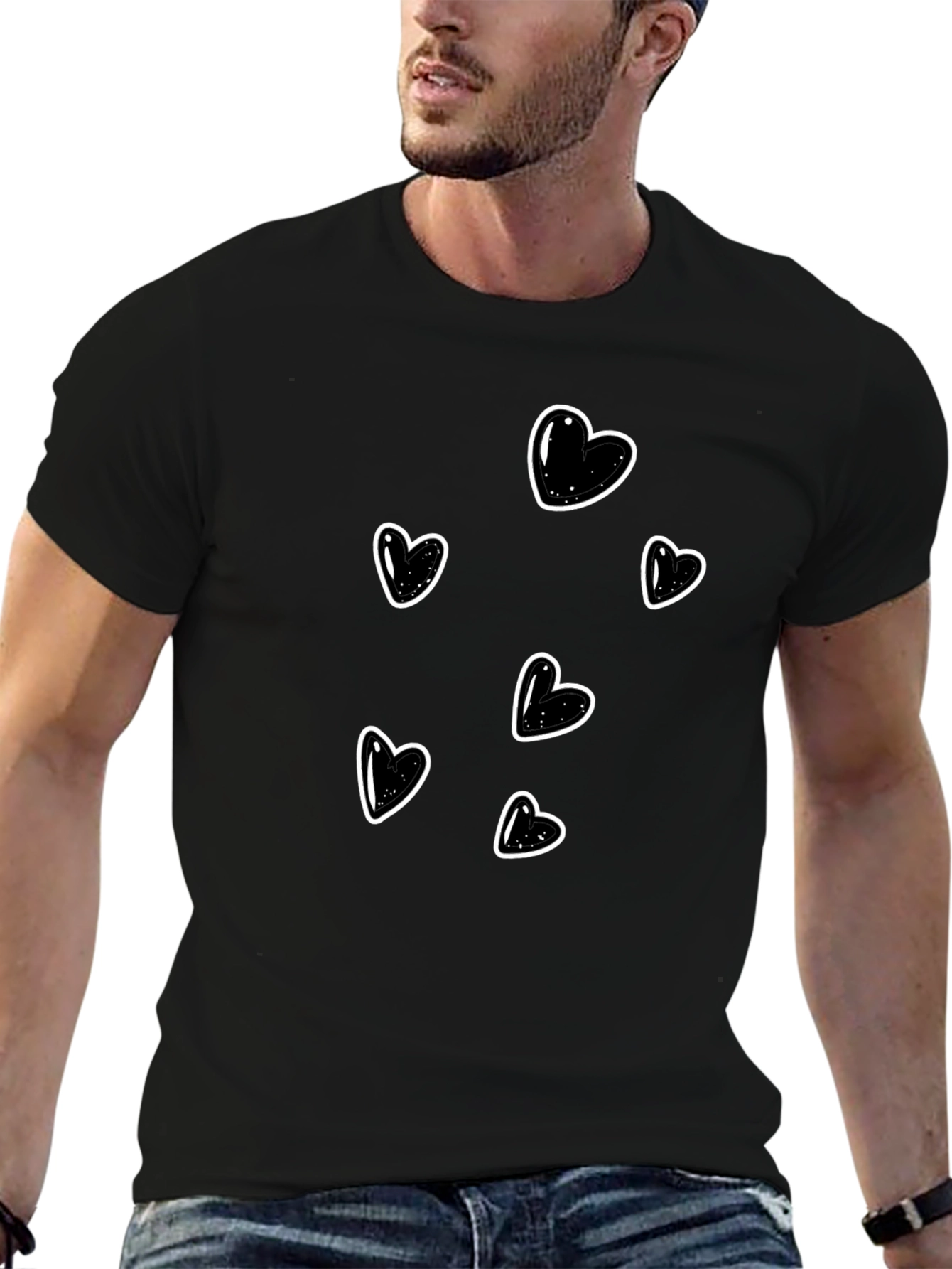 Black Heart Galaxy T-Shirt