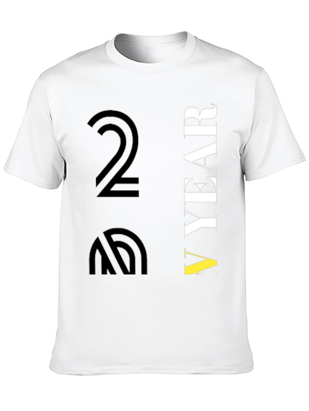 Black Another Year Graphic T-Shirt