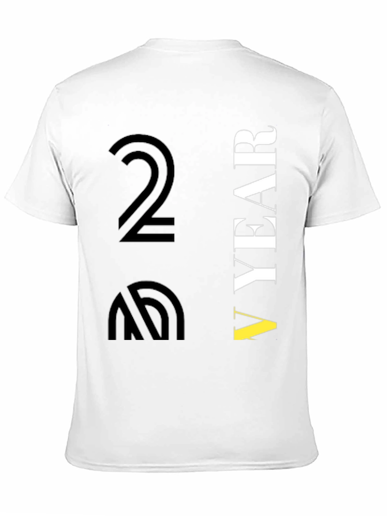 Black Another Year Graphic T-Shirt