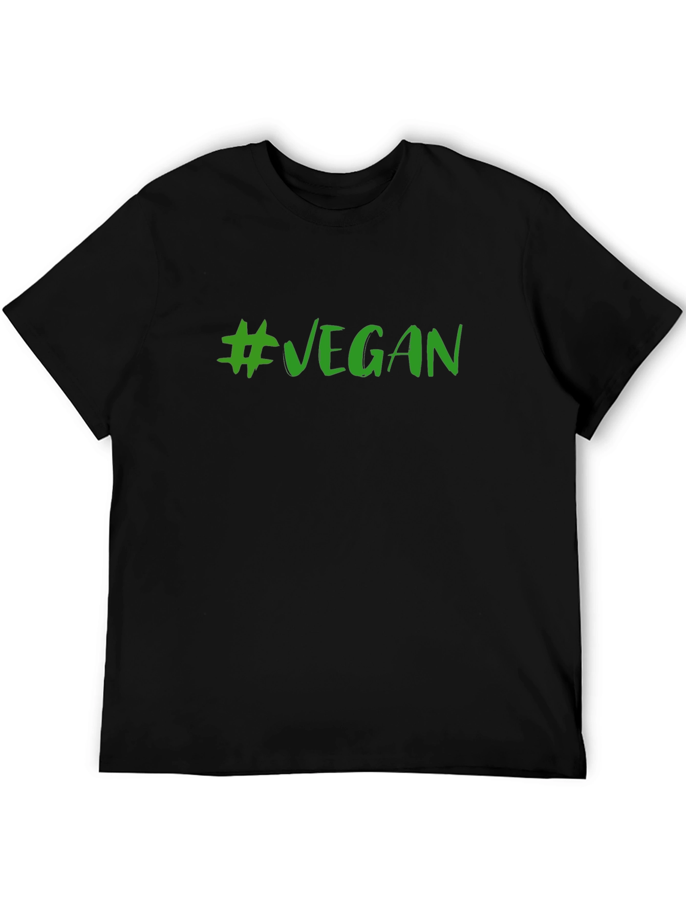 Vegan Hashtag Graphic T-Shirt