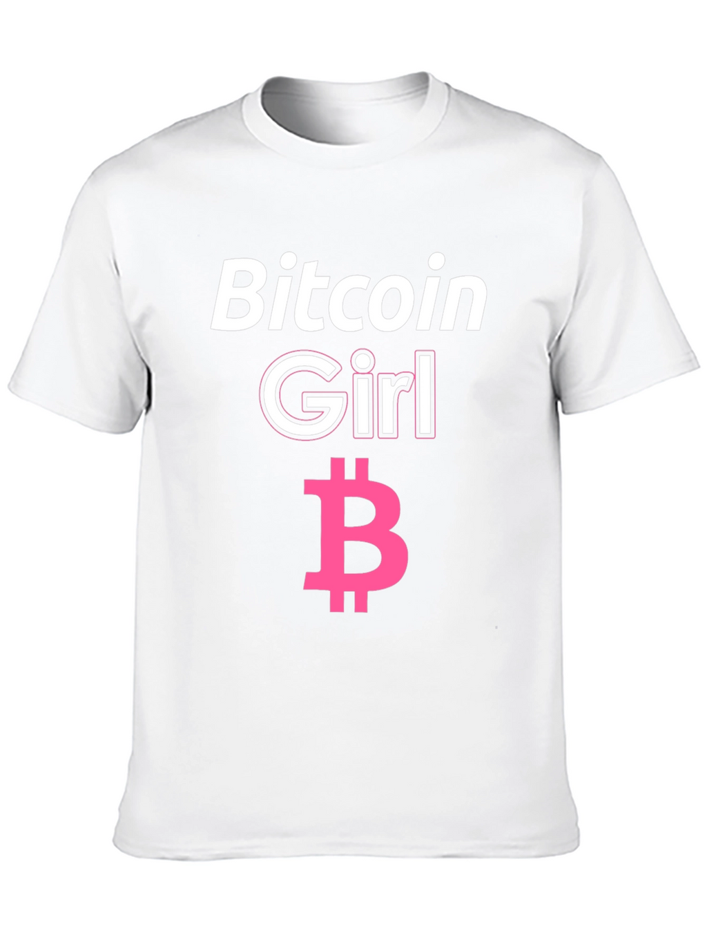 Bitcoin Girl Black T-Shirt