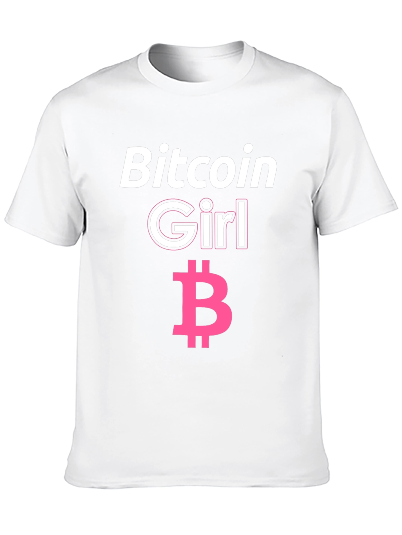 Bitcoin Girl Black T-Shirt