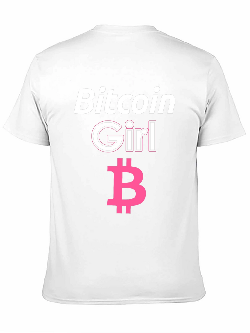Bitcoin Girl Black T-Shirt