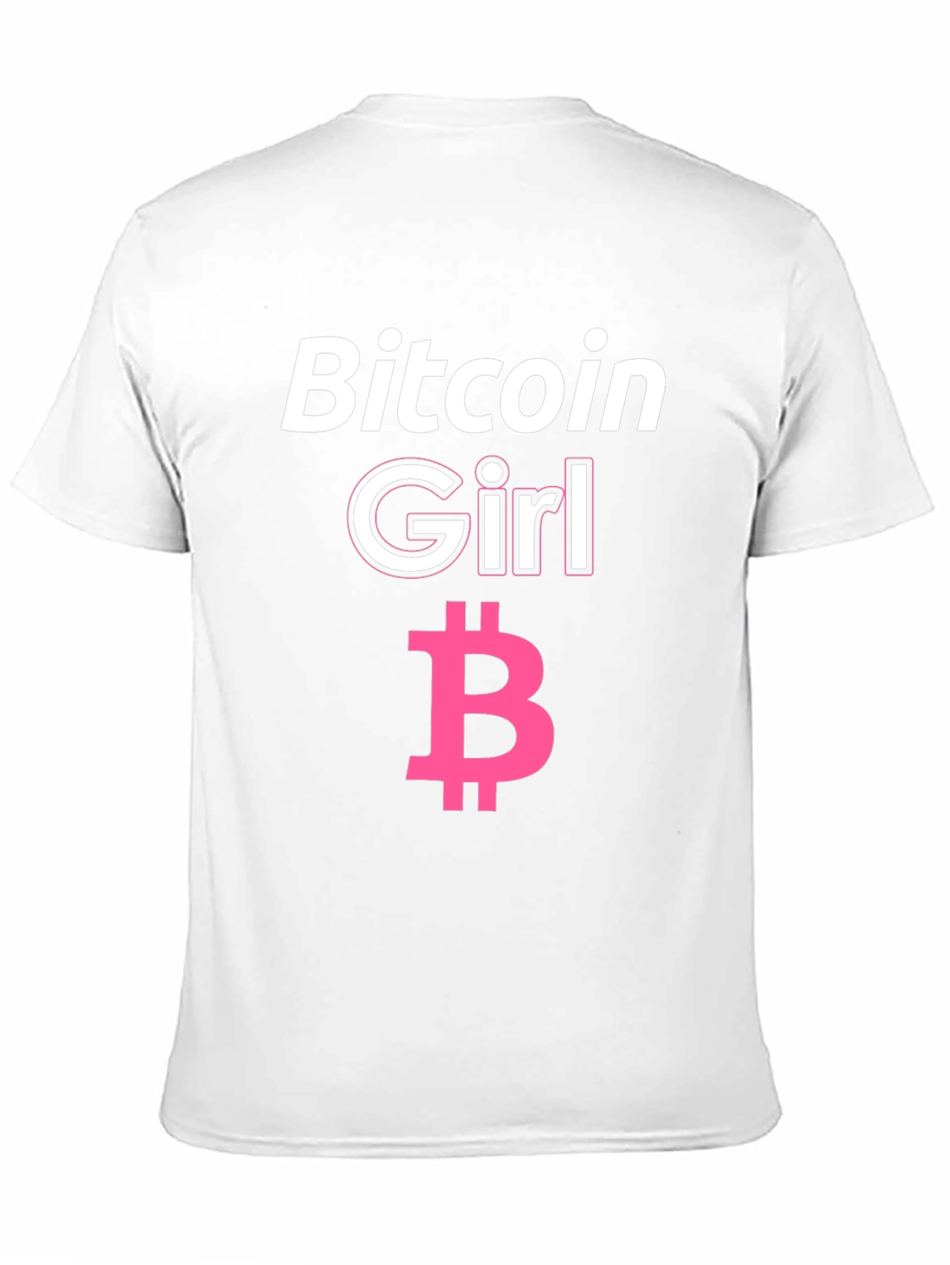 Bitcoin Girl Black T-Shirt