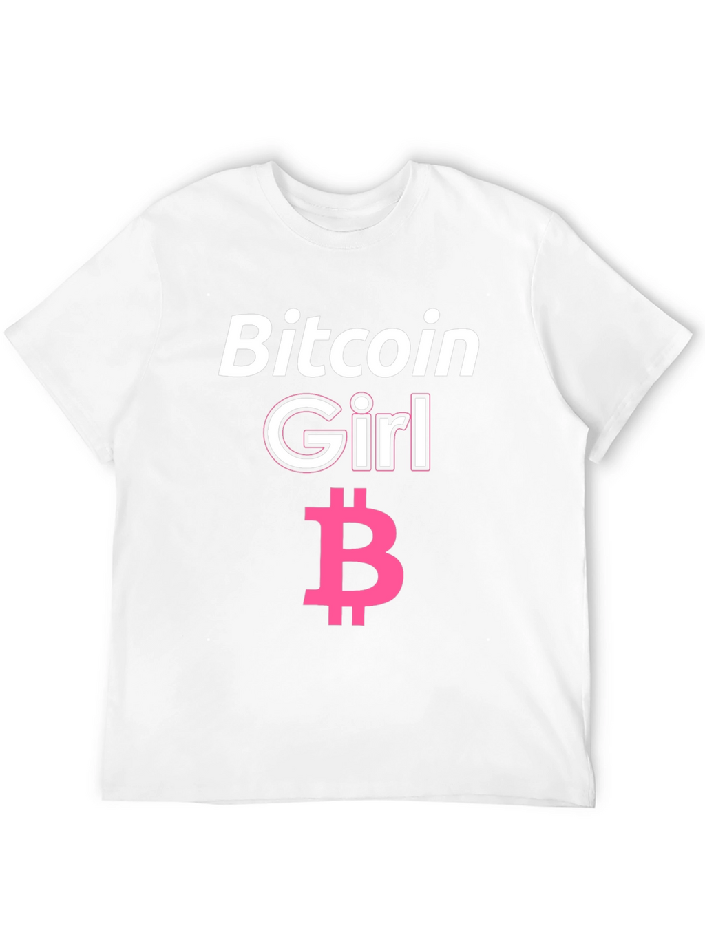 Bitcoin Girl Black T-Shirt