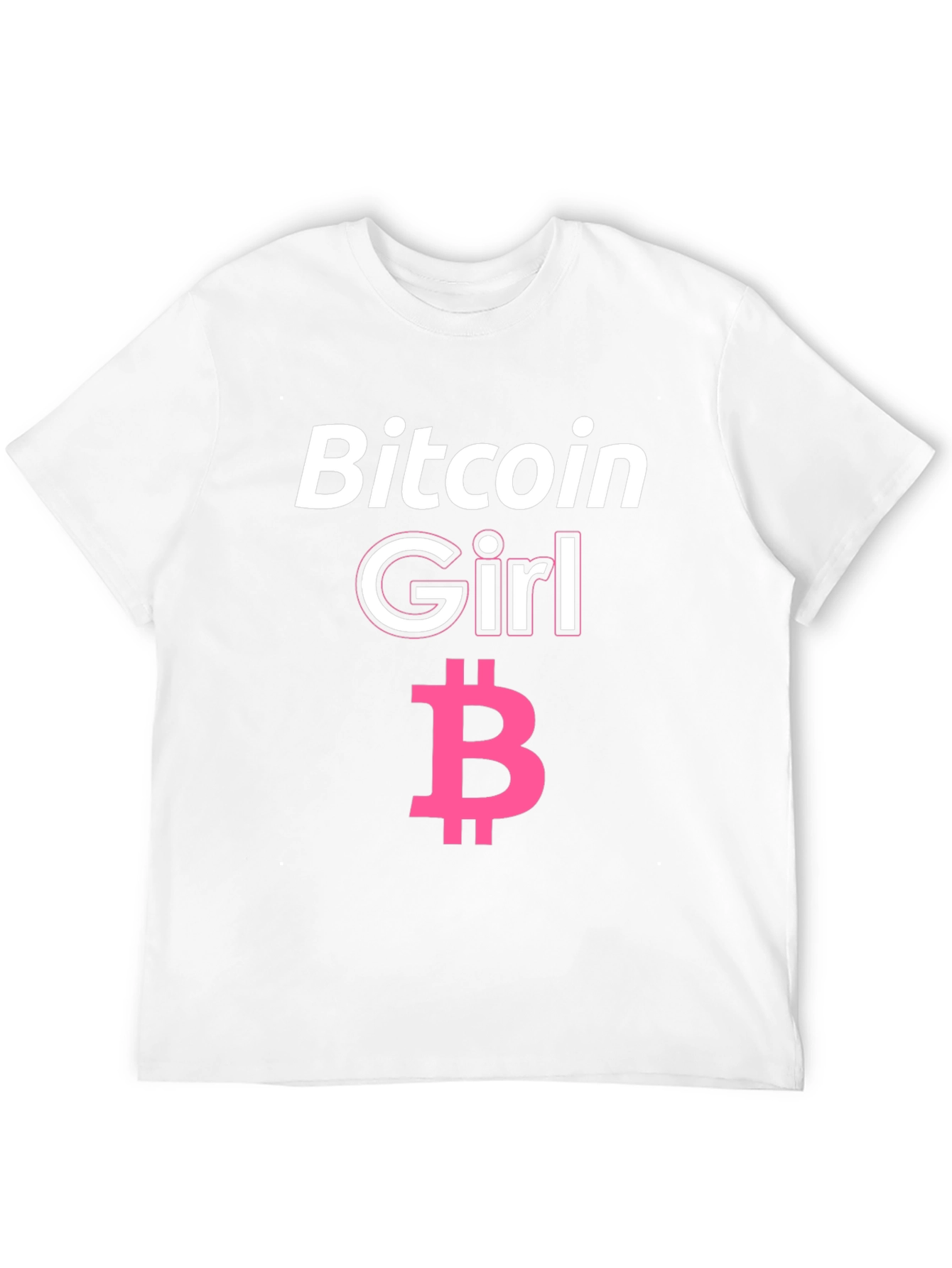 Bitcoin Girl Black T-Shirt