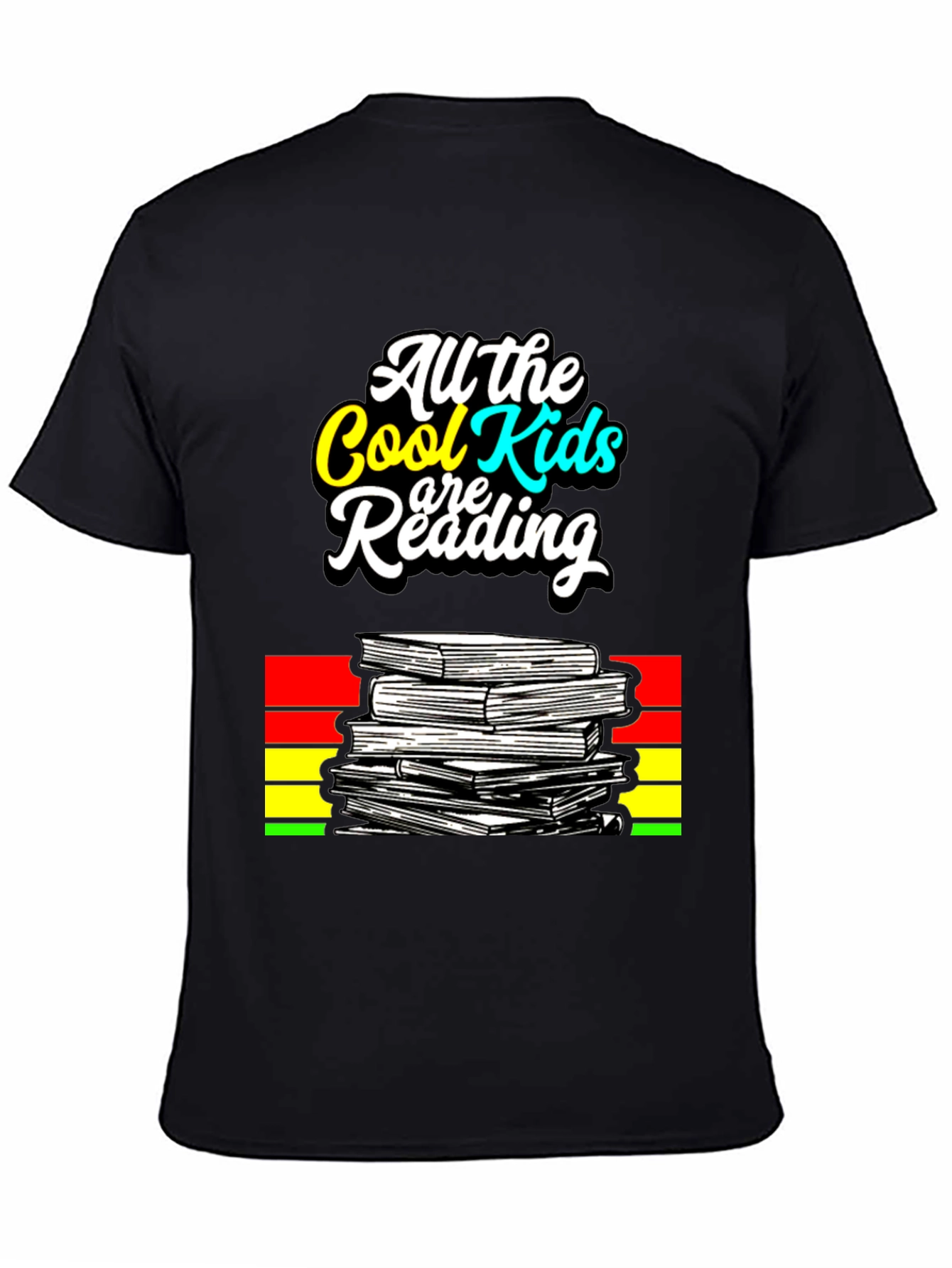 Cool Kids Reading Graphic T-Shirt