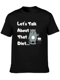 Funny Cat Diet T-Shirt