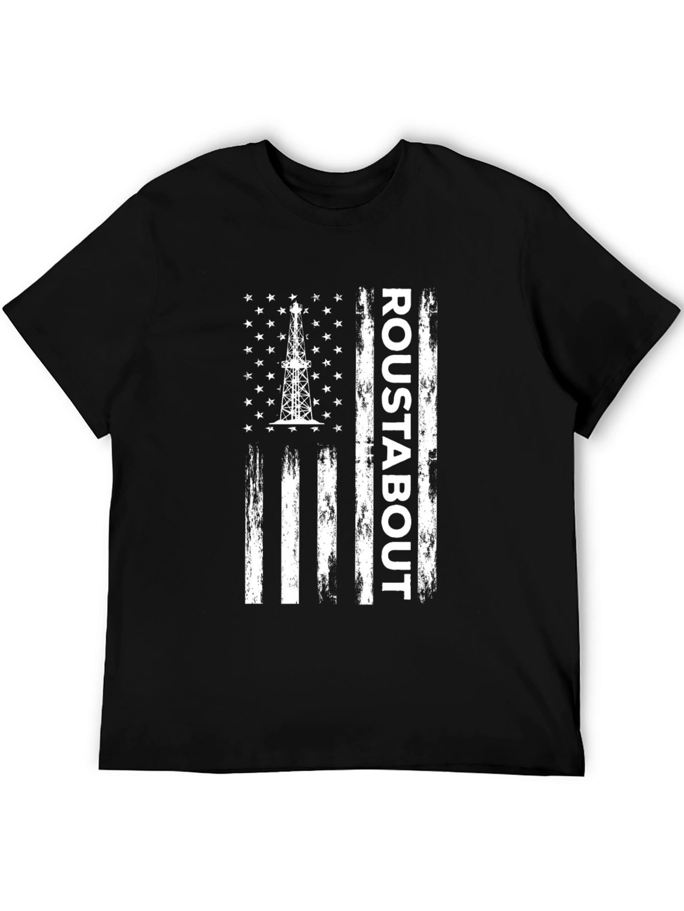 Roustabout American Flag Graphic T-Shirt