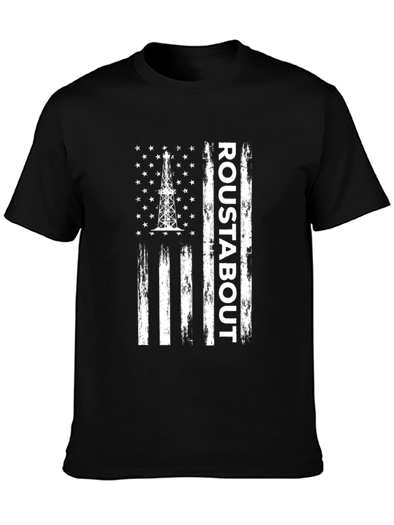 Roustabout American Flag Graphic T-Shirt