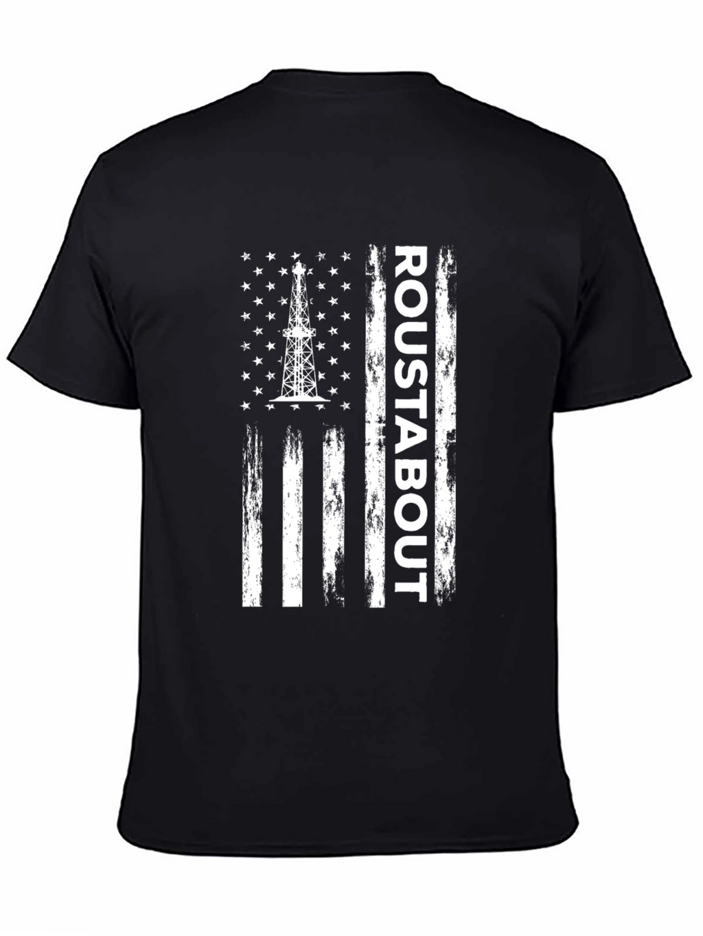 Roustabout American Flag Graphic T-Shirt