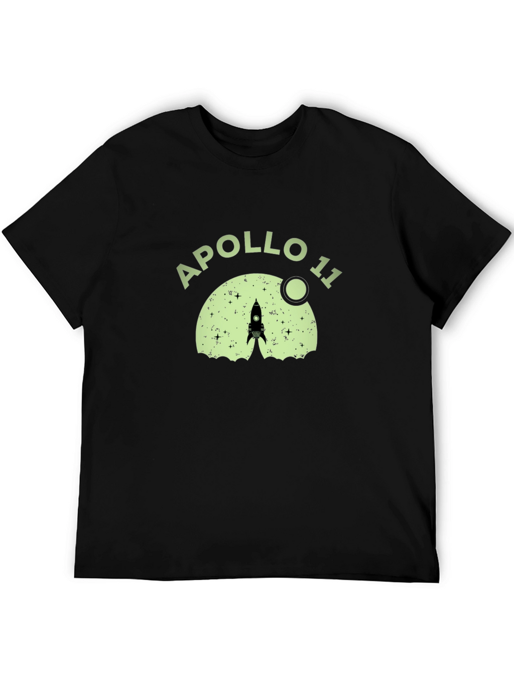 Apollo 11 Rocket Launch Graphic T-Shirt