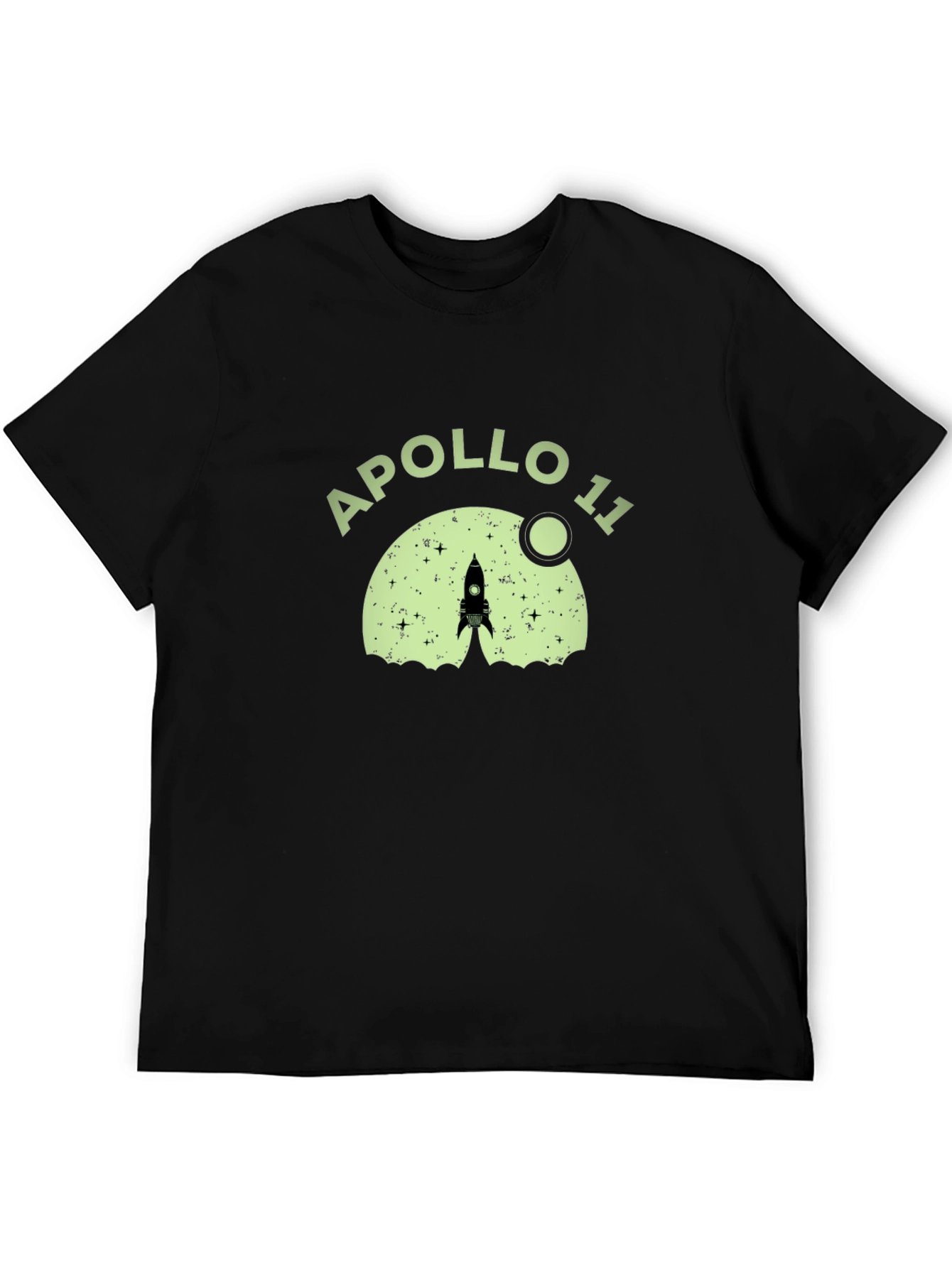 Apollo 11 Rocket Launch Graphic T-Shirt