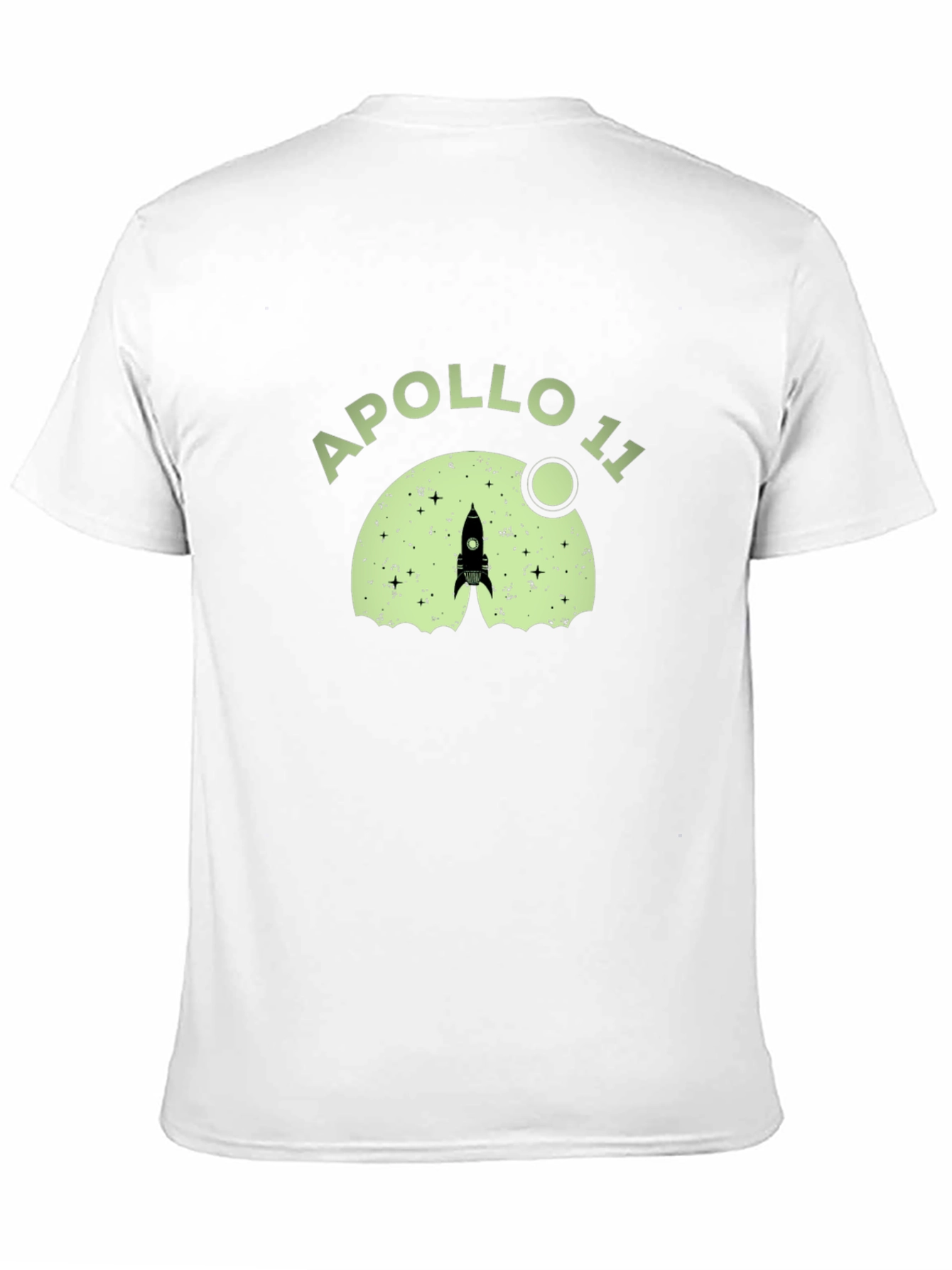 Apollo 11 Rocket Launch Graphic T-Shirt