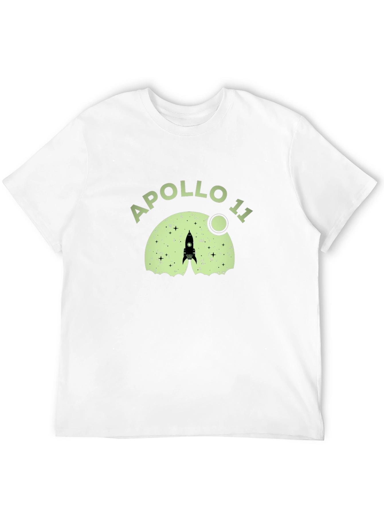 Apollo 11 Rocket Launch Graphic T-Shirt