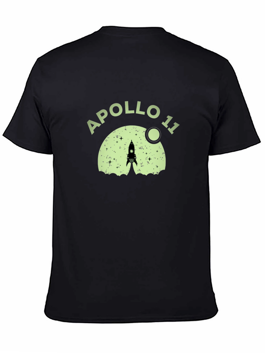 Apollo 11 Rocket Launch Graphic T-Shirt