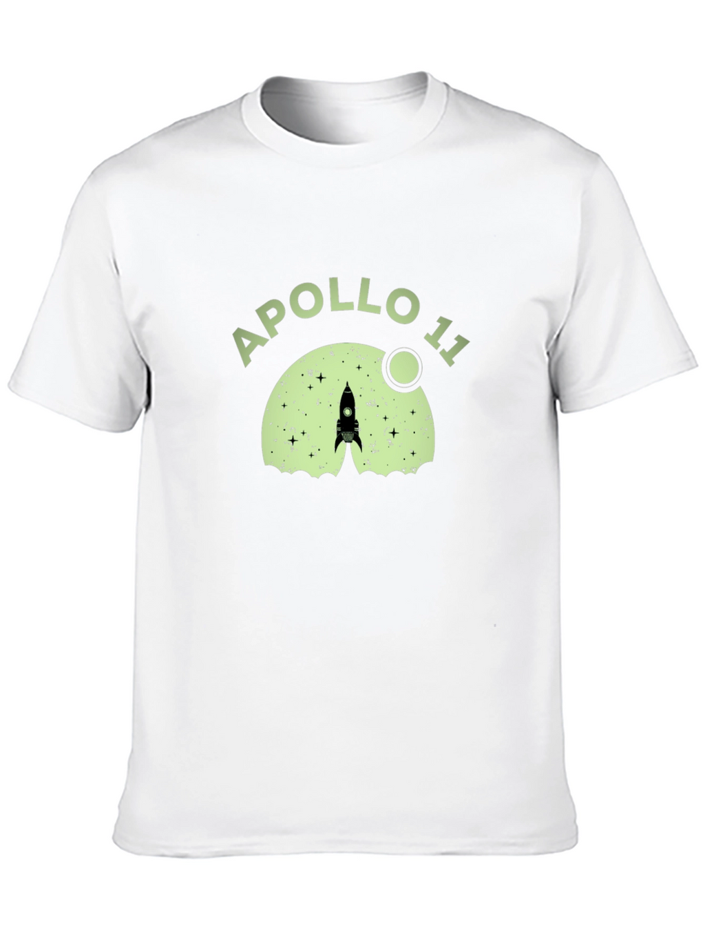 Apollo 11 Rocket Launch Graphic T-Shirt