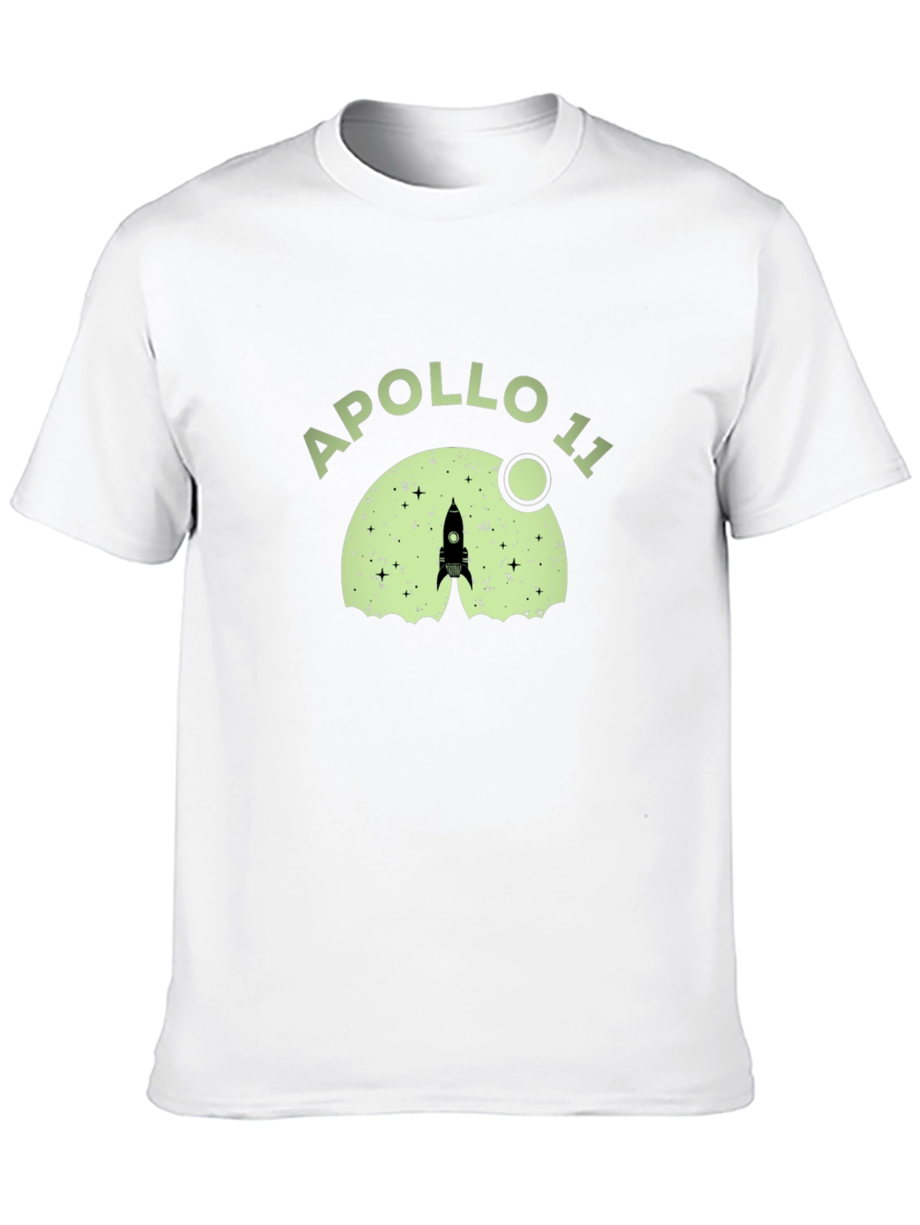 Apollo 11 Rocket Launch Graphic T-Shirt