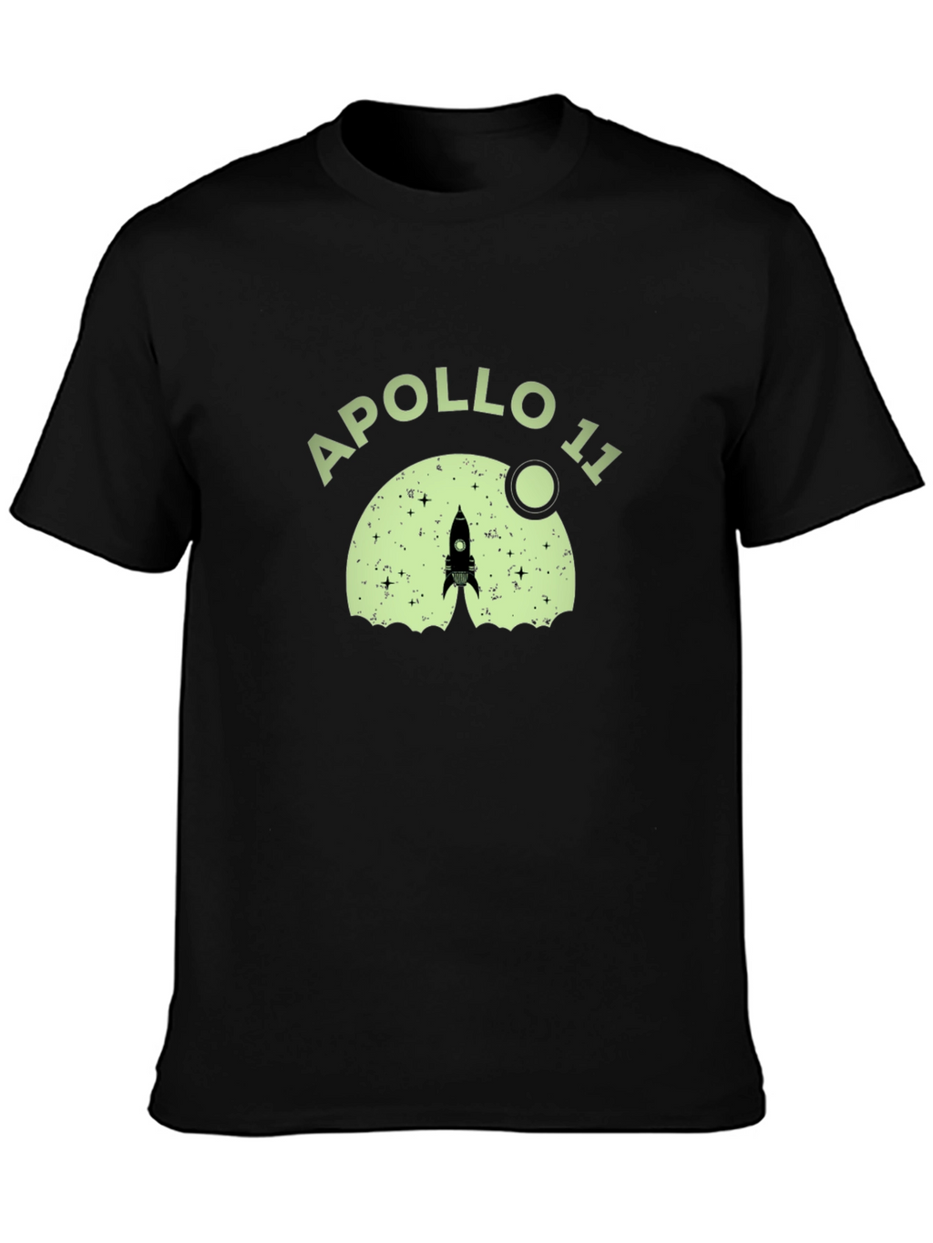 Apollo 11 Rocket Launch Graphic T-Shirt
