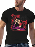 Yoga Crazy Burnout T-Shirt