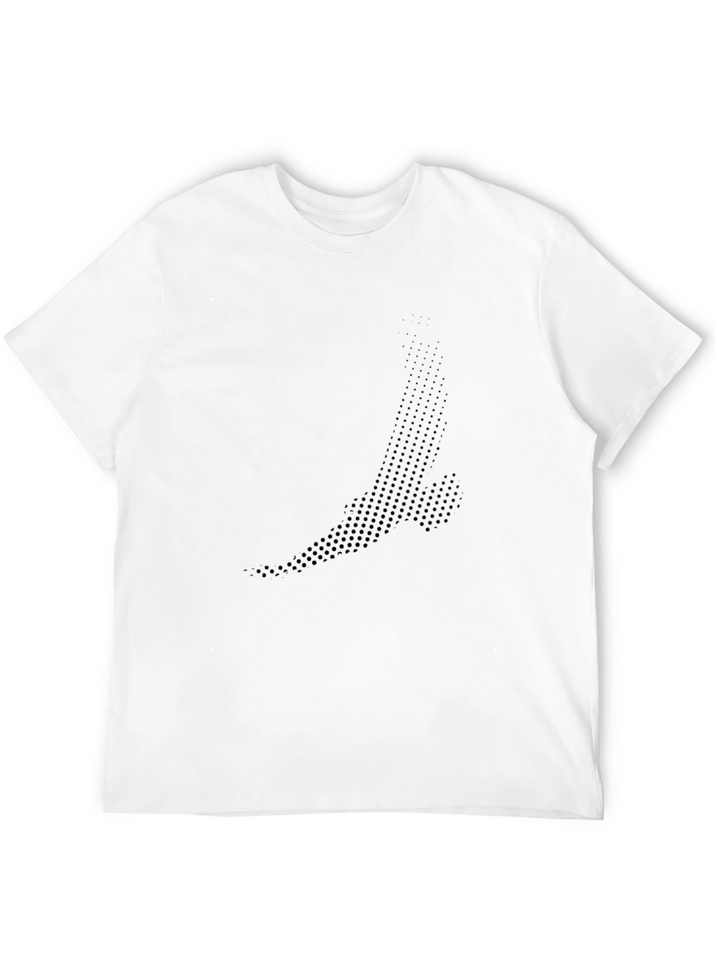 Modern Black Graphic Tee