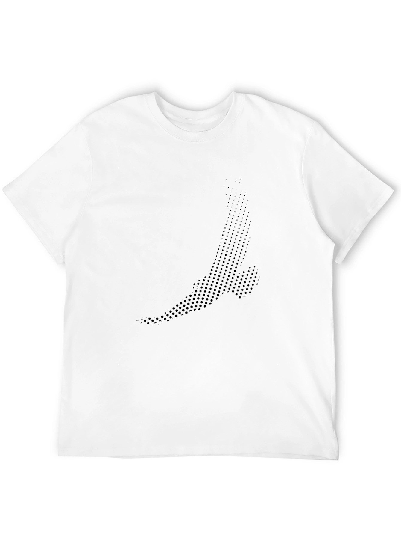 Modern Black Graphic Tee