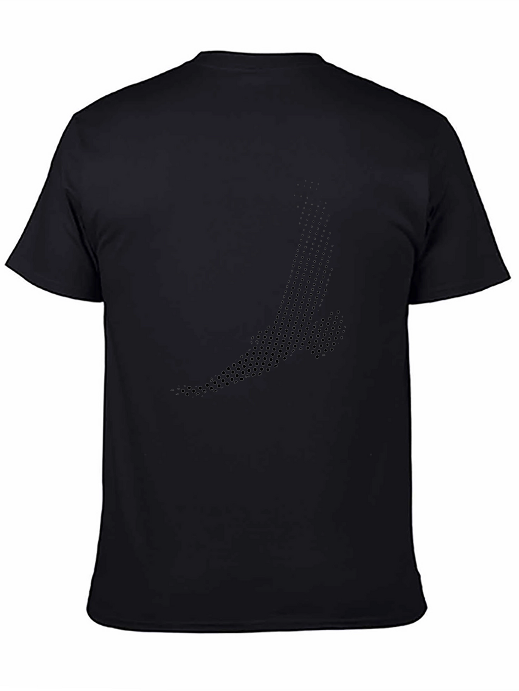 Modern Black Graphic Tee