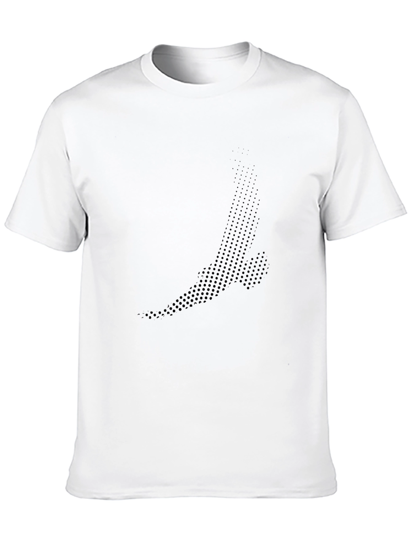Modern Black Graphic Tee