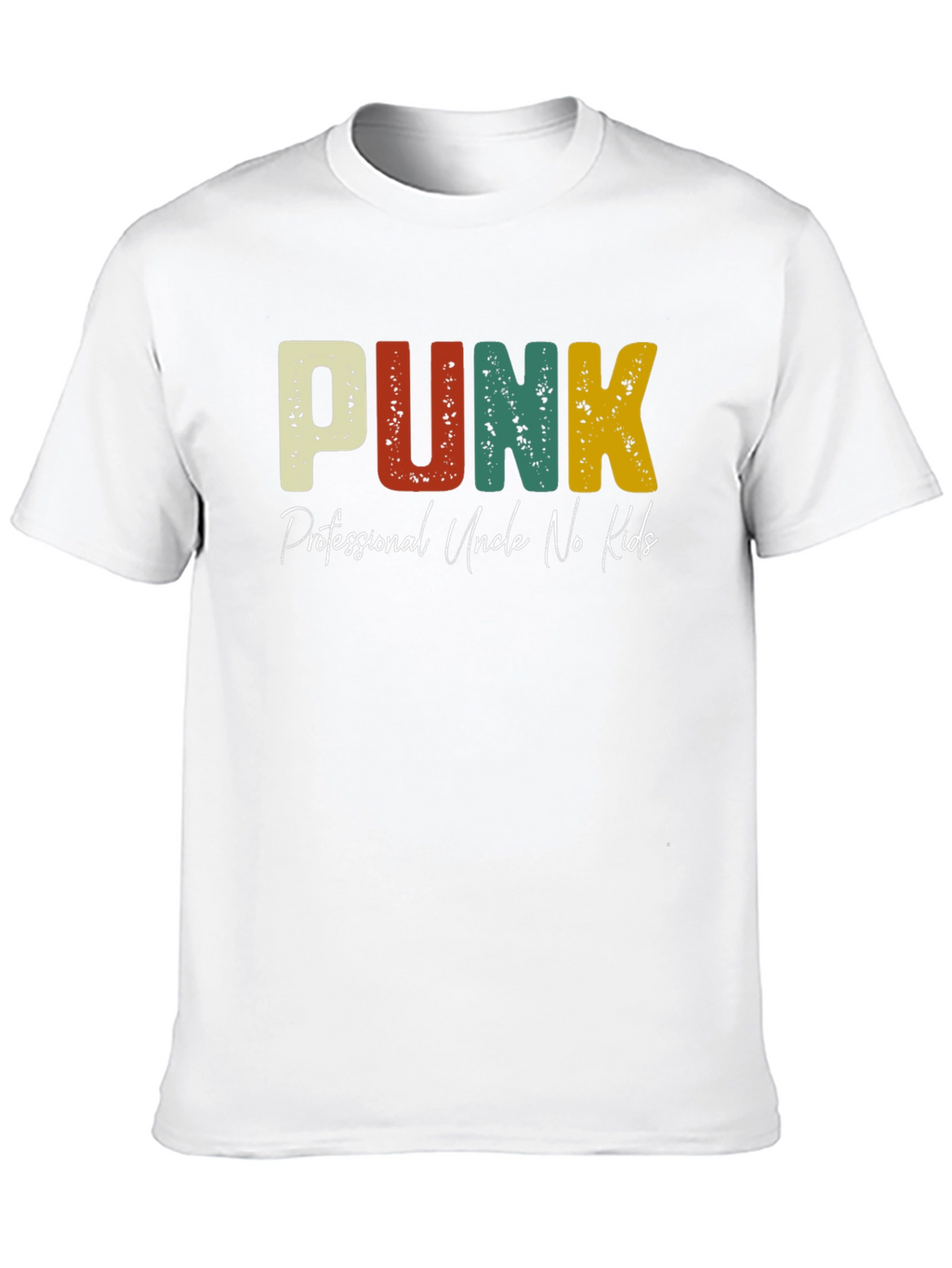 PUNK Professional Uncle No Kids Graphic T-Shirt