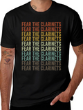 Fear the Clarinets Retro Graphic T-Shirt