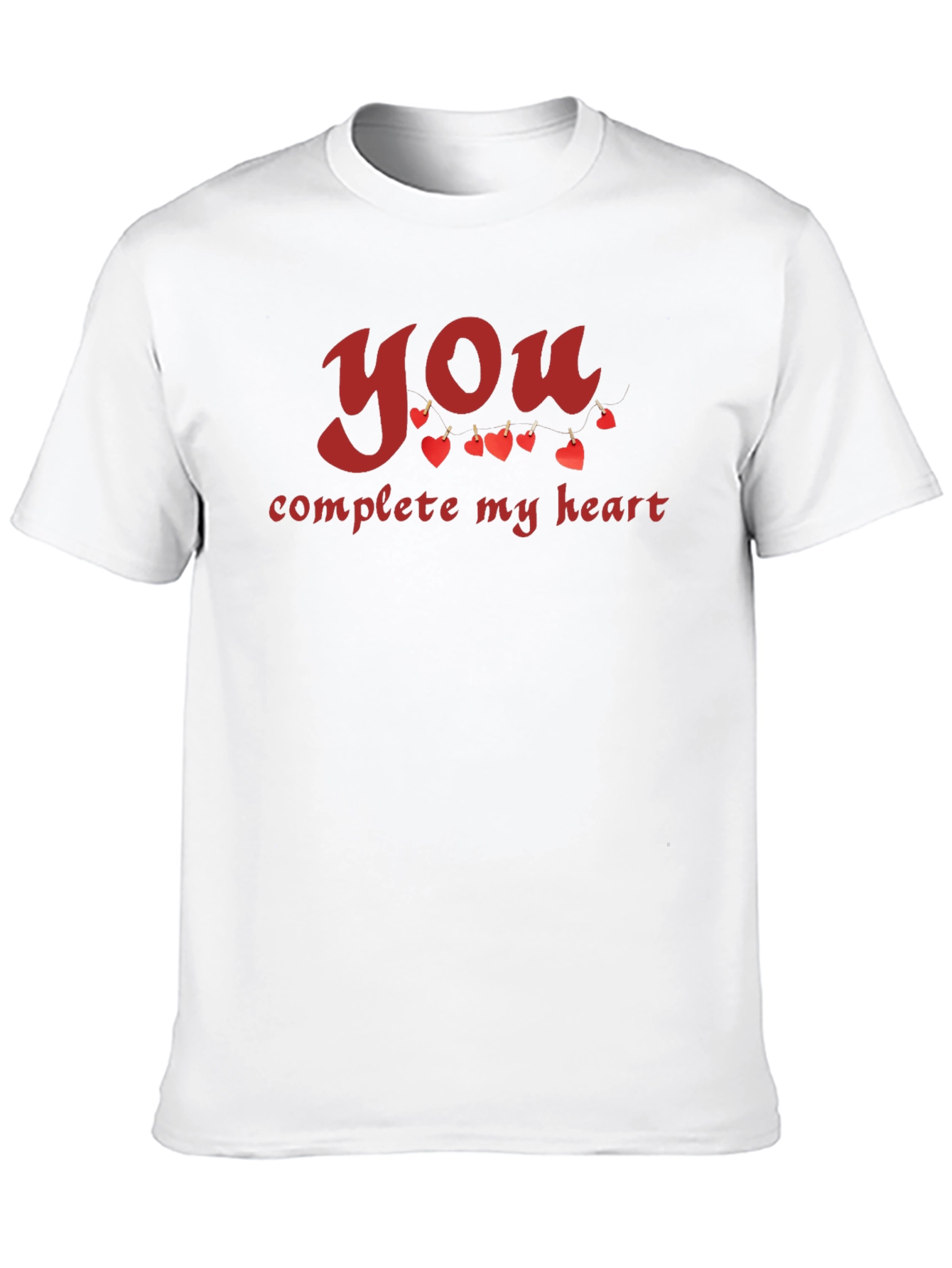 You Complete My Heart Graphic T-Shirt