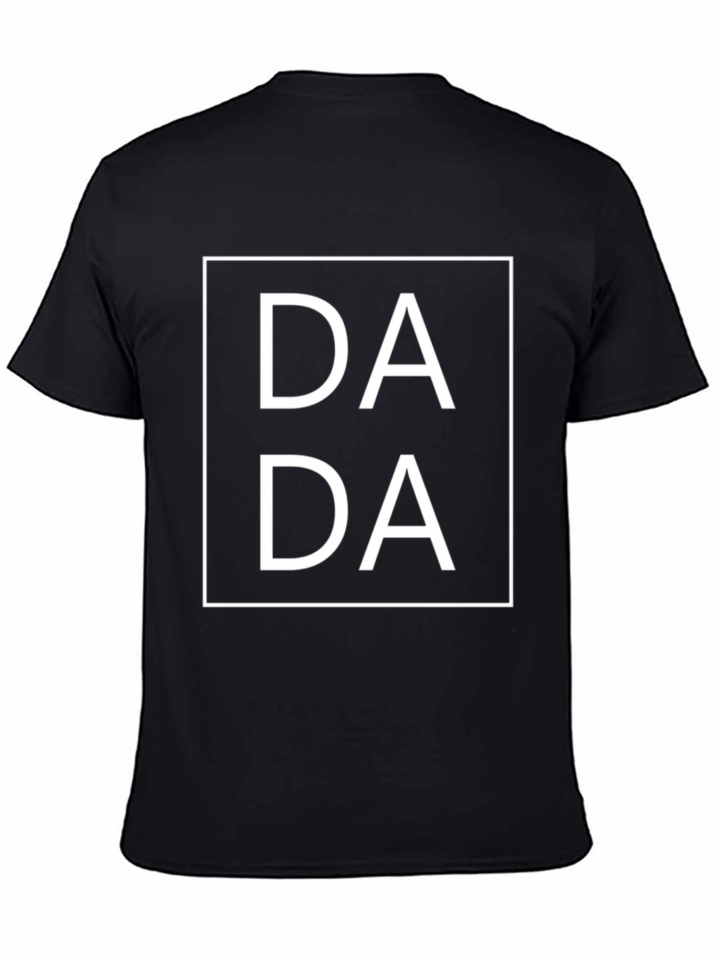 Dada Graphic Tee - Black Cotton Modernist Art Shirt