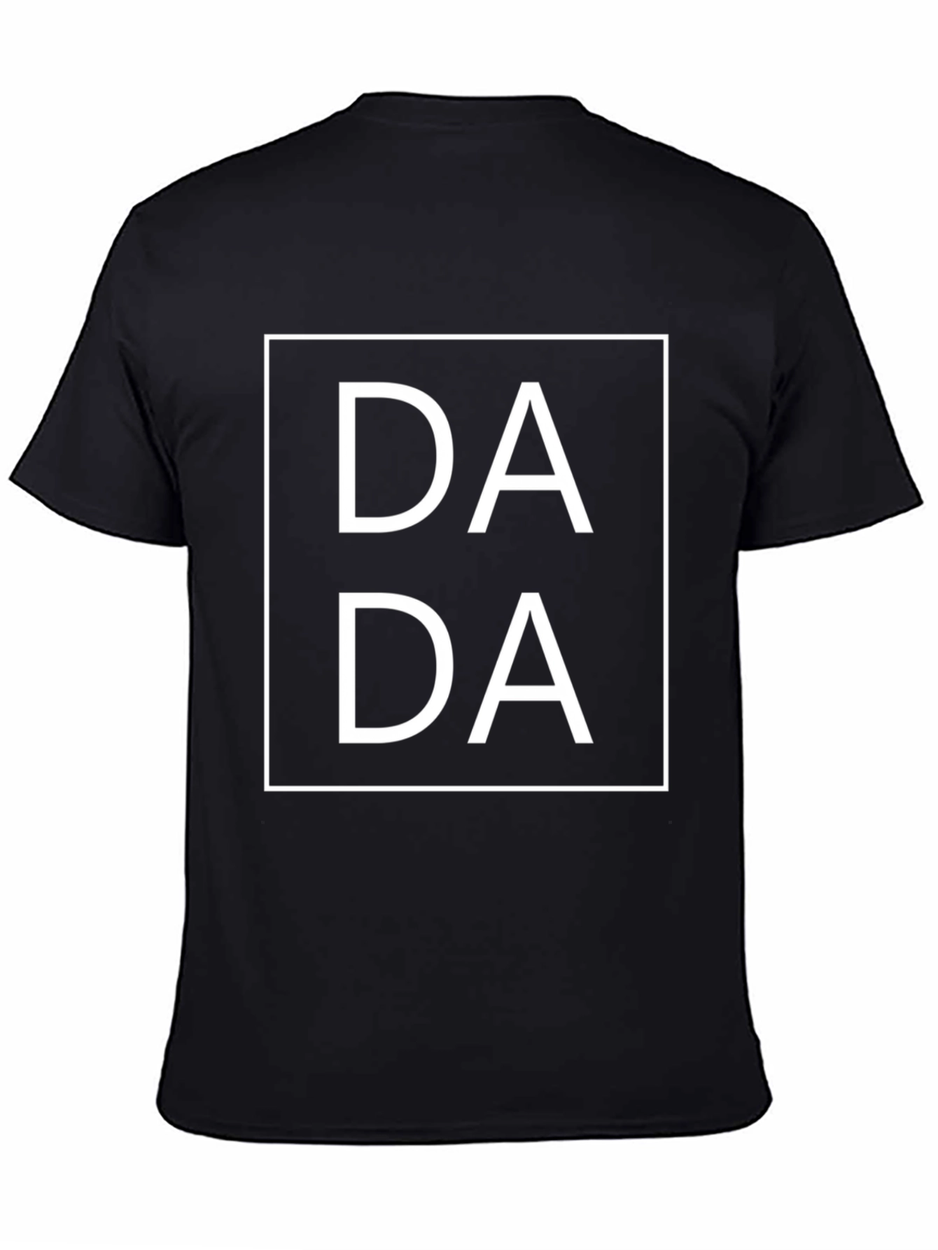 Dada Graphic Tee - Black Cotton Modernist Art Shirt