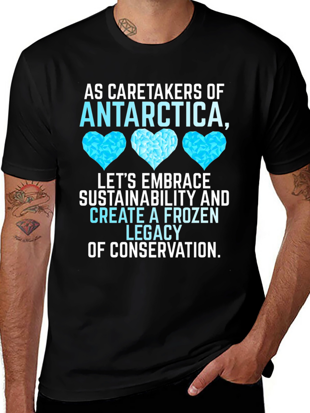 Antarctica Conservation Graphic Tee