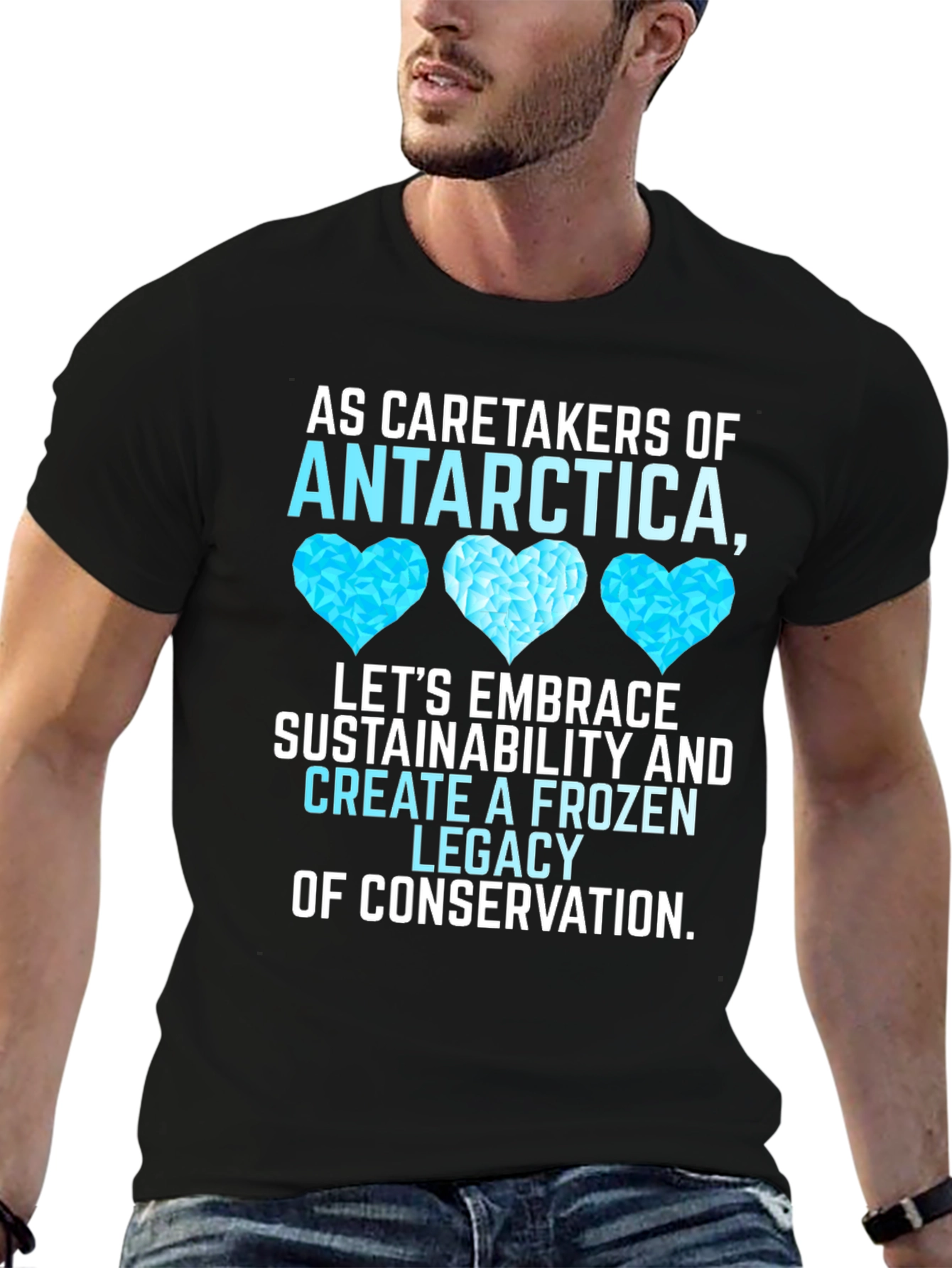 Antarctica Conservation Graphic Tee