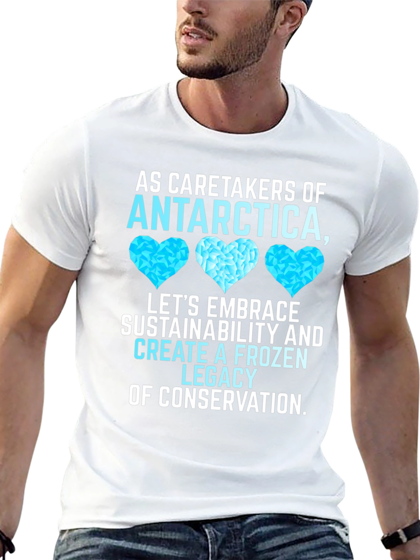 Antarctica Conservation Graphic Tee