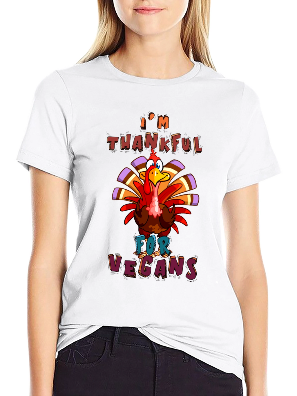 Im Thankful For Vegans T-Shirt