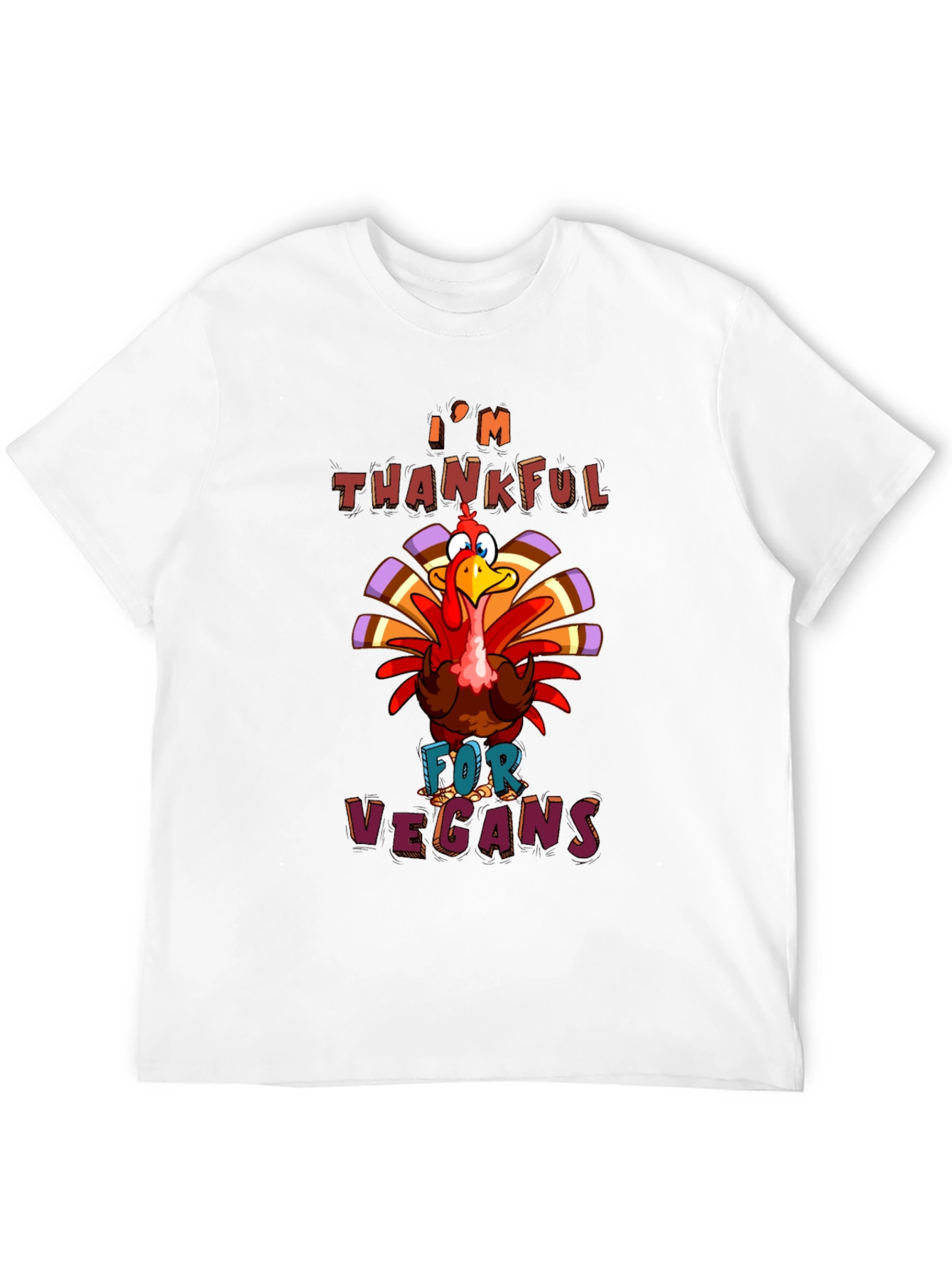 Im Thankful For Vegans T-Shirt