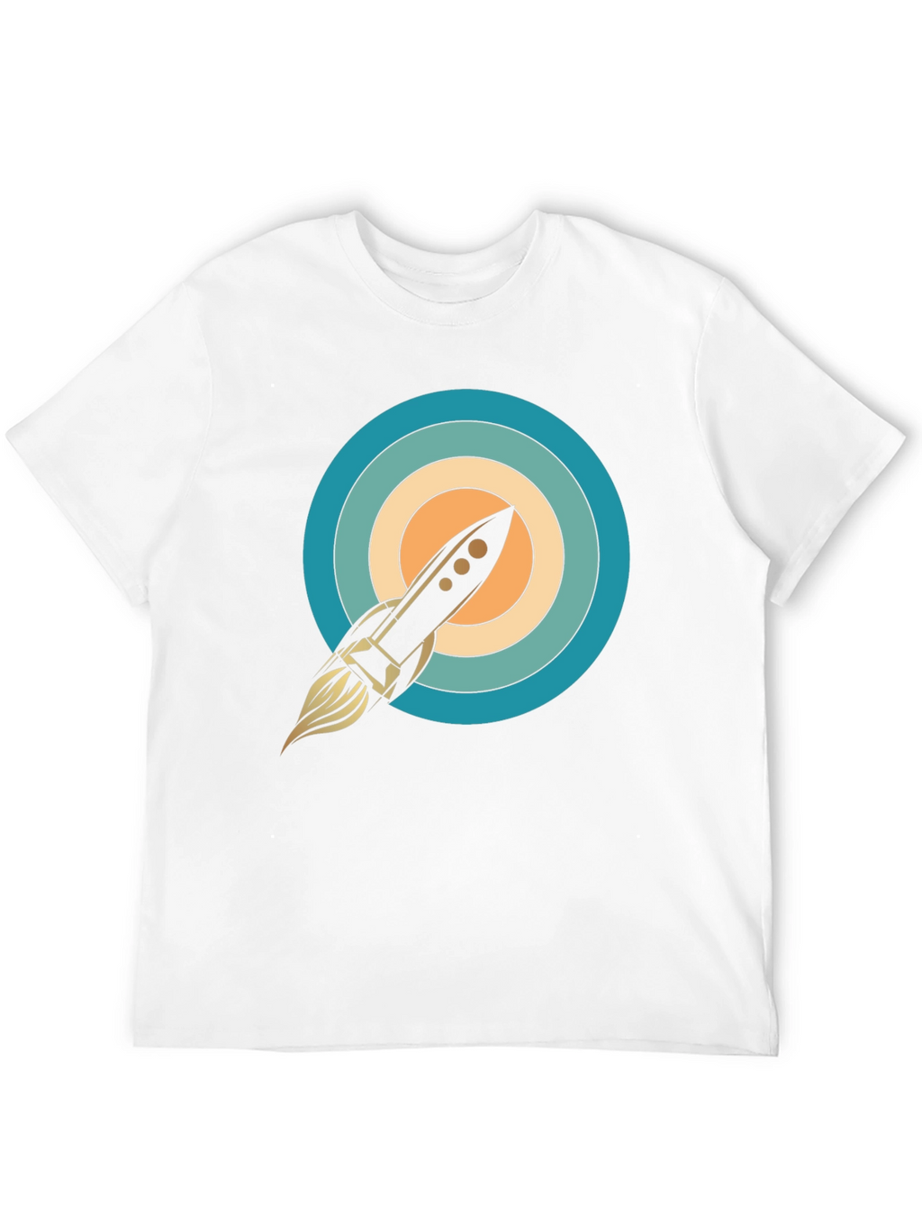 Retro Rocket T-Shirt - Blast From The Past!