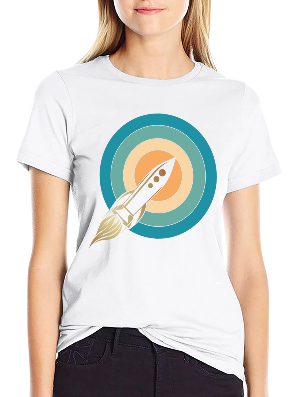 Retro Rocket T-Shirt - Blast From The Past!