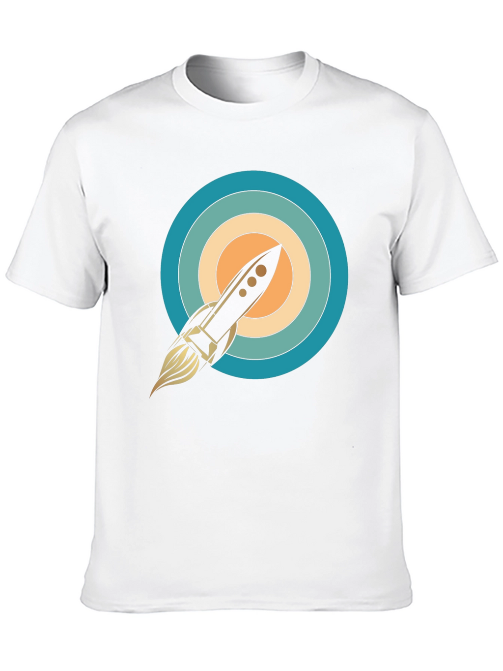 Retro Rocket T-Shirt - Blast From The Past!