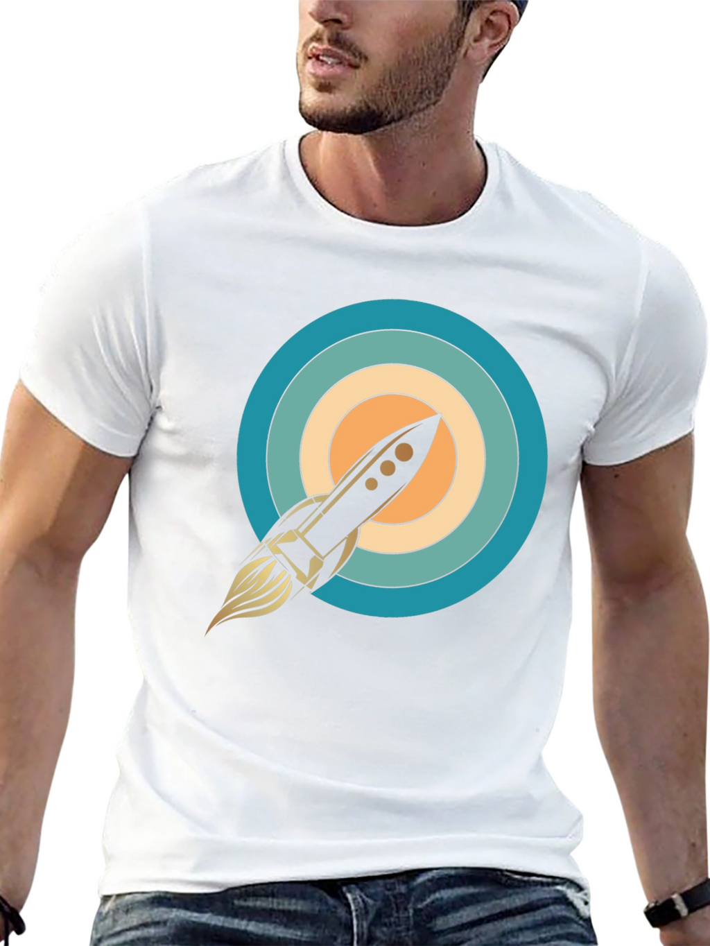 Retro Rocket T-Shirt - Blast From The Past!